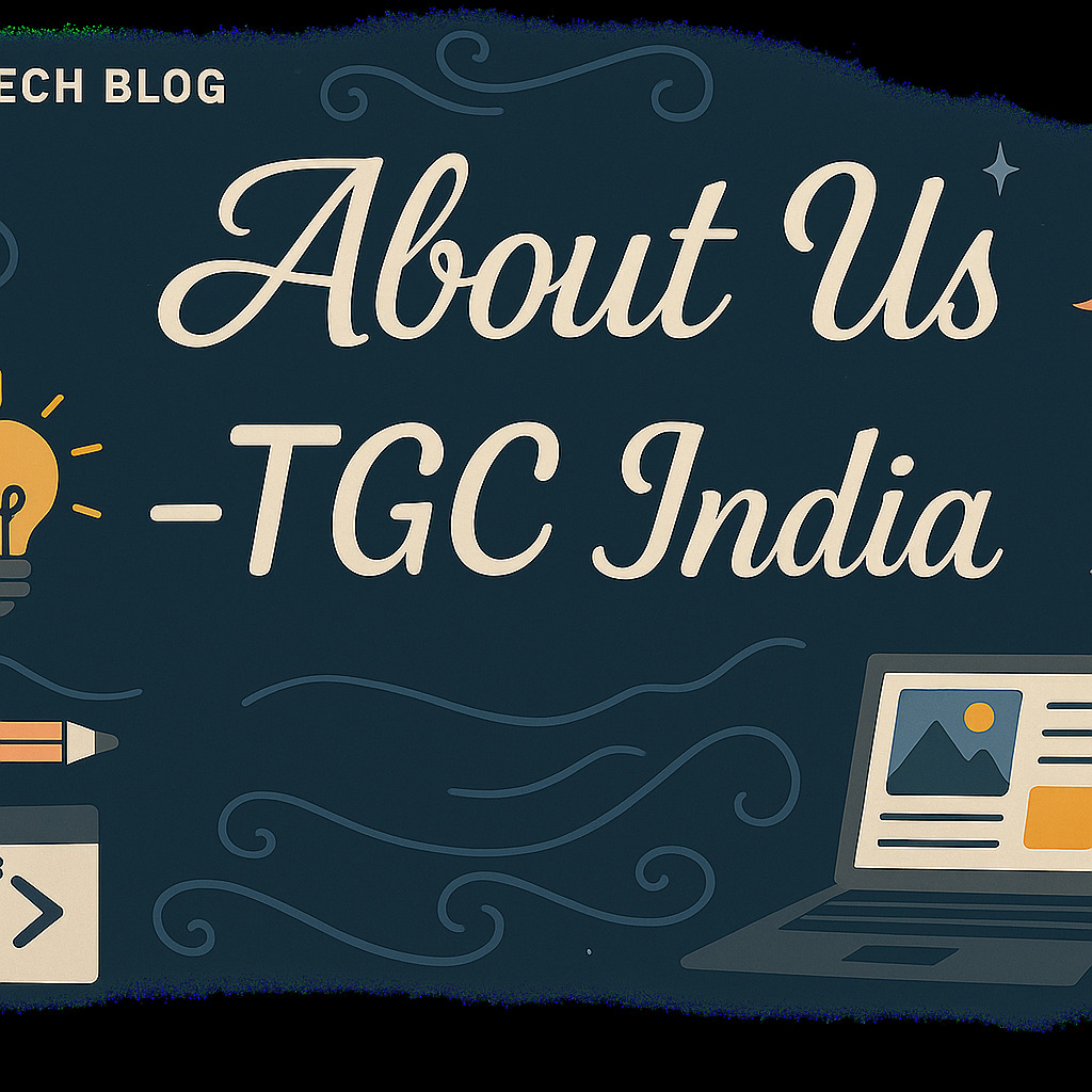 About Us – TGC India